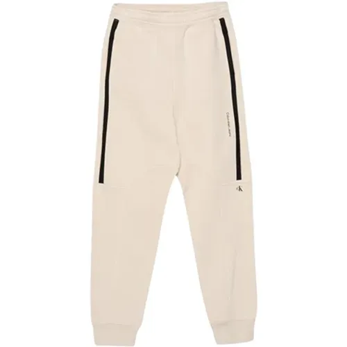 Kontrastfarbener Overall aus Bio-Baumwolle - Calvin Klein Jeans - Modalova