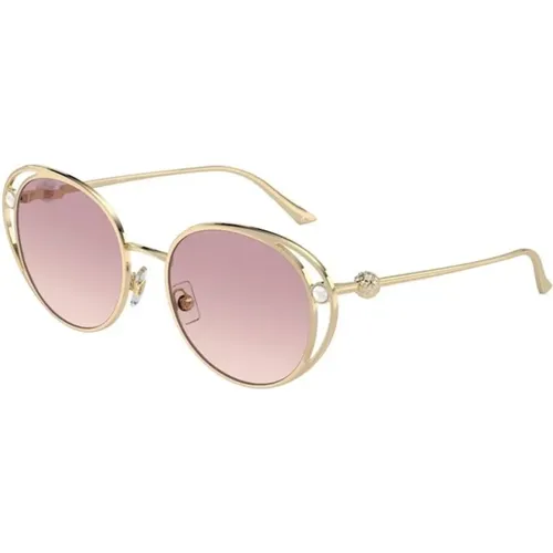 Brown and Purple Gradient Sunglasses , unisex, Sizes: 53 MM - Jimmy Choo - Modalova