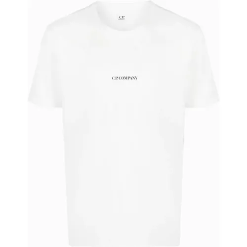 Logo Print T-Shirt , male, Sizes: 2XL - C.P. Company - Modalova
