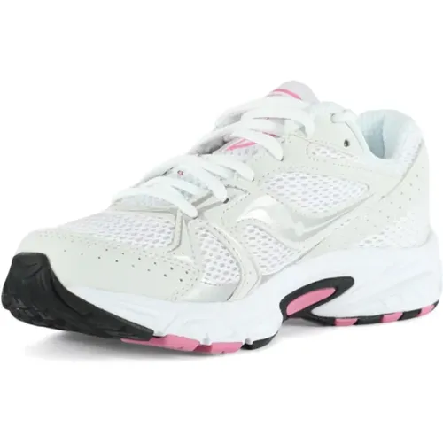 Mesh and Eco-leather Sneakers Ride Millennium , female, Sizes: 7 1/2 UK, 7 UK, 6 UK, 9 UK, 5 UK, 5 1/2 UK, 4 1/2 UK, 8 UK - Saucony - Modalova