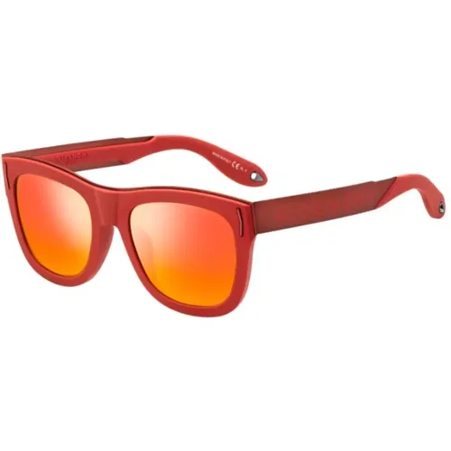 Red Mirror Sunglasses GV 7016/N/S , unisex, Sizes: 52 MM - Givenchy - Modalova