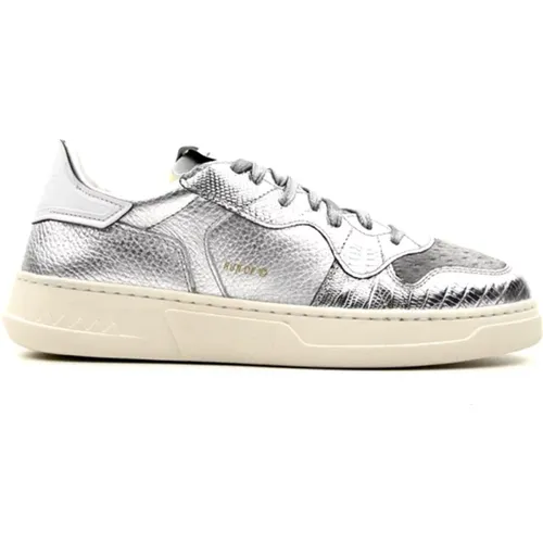 Silberne Rocket Sneakers , Damen, Größe: 40 EU - RUN OF - Modalova