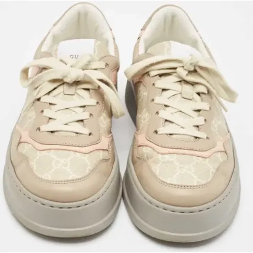 Pre-owned Canvas sneakers , female, Sizes: 5 UK - Gucci Vintage - Modalova