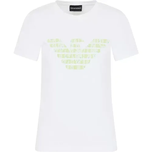 T-Shirts , female, Sizes: M, XL - Emporio Armani - Modalova