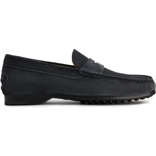 Leather Loafer Shoe , male, Sizes: 8 UK, 11 UK, 8 1/2 UK - TOD'S - Modalova