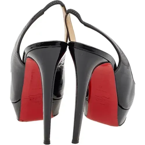 Pre-owned Leder sandals , Damen, Größe: 41 EU - Christian Louboutin Pre-owned - Modalova