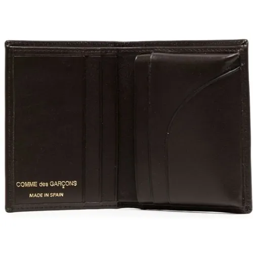 Leather Wallet with Card Slots , unisex, Sizes: ONE SIZE - Comme des Garçons - Modalova