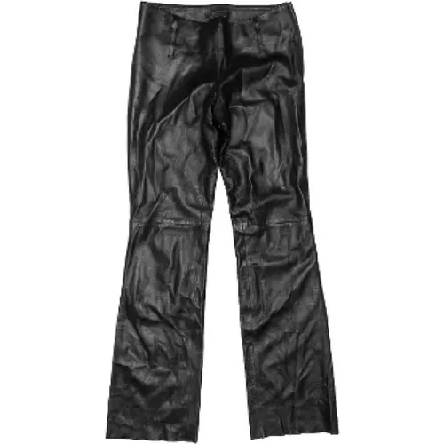 Pre-owned Leather bottoms , female, Sizes: S - Prada Vintage - Modalova