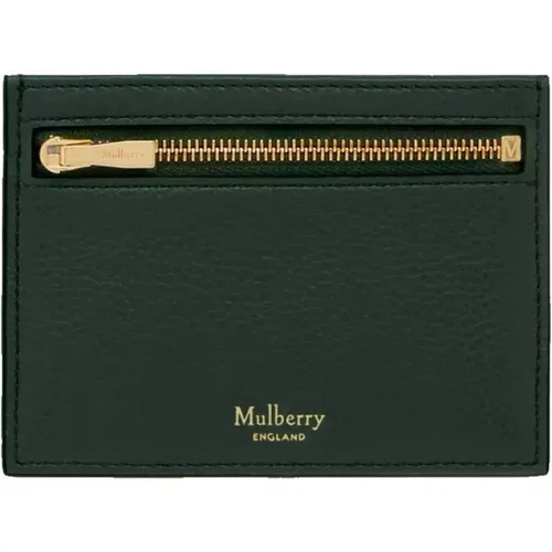 Zipped Card Holder, , unisex, Sizes: ONE SIZE - Mulberry - Modalova
