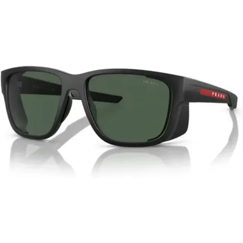 ActiveLarge Sunglasses , male, Sizes: 59 MM - Prada - Modalova