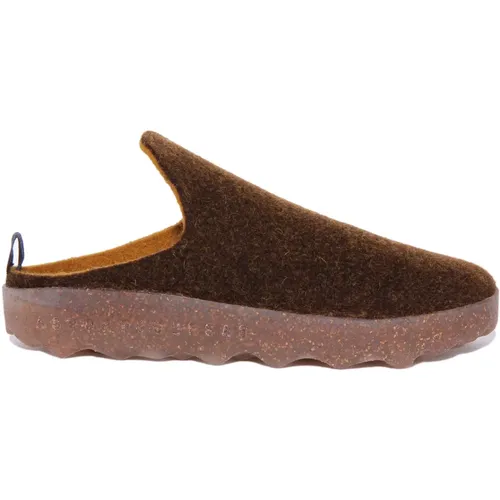 Forest Wool Felt Slipper Shoes , female, Sizes: 3 UK, 5 UK, 6 UK, 8 UK, 7 UK, 4 UK - Asportuguesas - Modalova