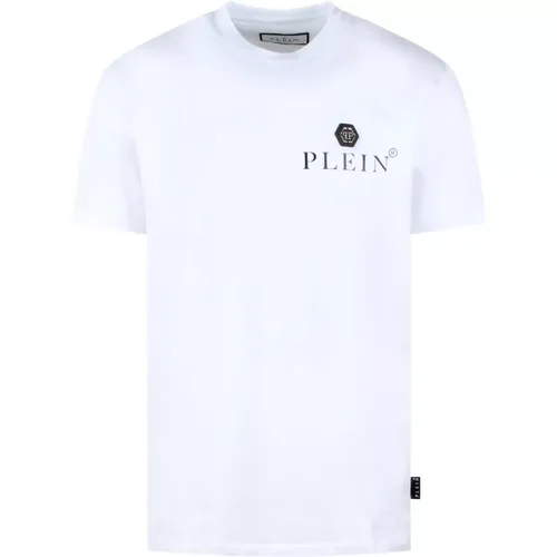 Logo Print Cotton T-Shirt , male, Sizes: M, S, XL - Philipp Plein - Modalova