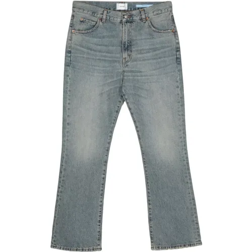 Hellblaue zerrissene Denim-Jeans,Straight Jeans - Haikure - Modalova