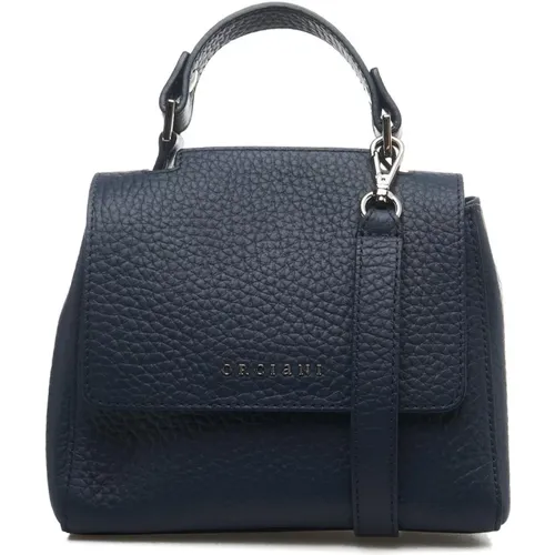Blaue Handtasche für Frauen , Damen, Größe: ONE Size - Orciani - Modalova
