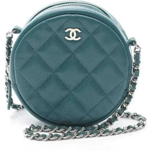 Pre-owned Leather crossbody-bags , female, Sizes: ONE SIZE - Chanel Vintage - Modalova