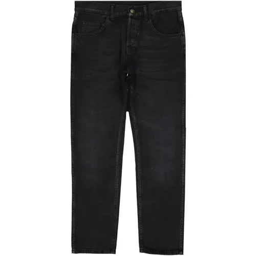 Cotton Jeans with Logo Detail , male, Sizes: W32, W33, W31 - Gucci - Modalova