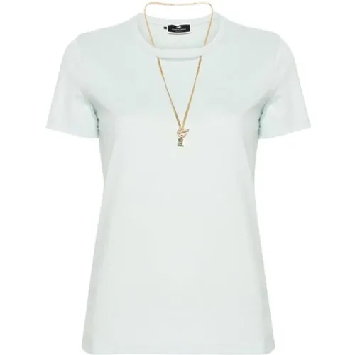 T-Shirts , Damen, Größe: M - Elisabetta Franchi - Modalova