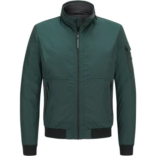 Gesteppte leichte Blouson-Jacke , Herren, Größe: XL - Milestone - Modalova