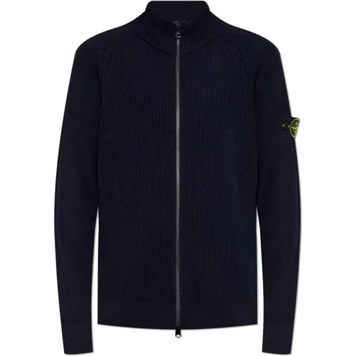 Gerippter Cardigan Stone Island - Stone Island - Modalova