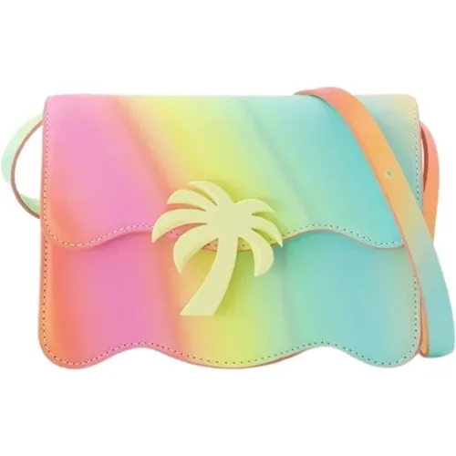 Rainbow Palm Beach Bag , female, Sizes: ONE SIZE - Palm Angels - Modalova