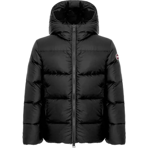 Schwarze Winterjacke mit Reißverschluss - Colmar - Modalova