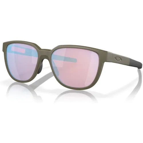 Actuator Sunglasses - Matte Dark Grey/Prizm Snow Sapphire , male, Sizes: 57 MM - Oakley - Modalova