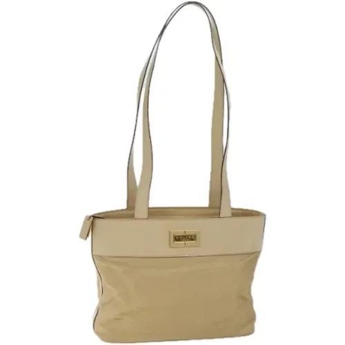 Pre-owned Canvas celine-bags , female, Sizes: ONE SIZE - Celine Vintage - Modalova