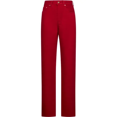 High Waist Straight Leg Jeans , female, Sizes: W27, W25, W26 - Jacquemus - Modalova