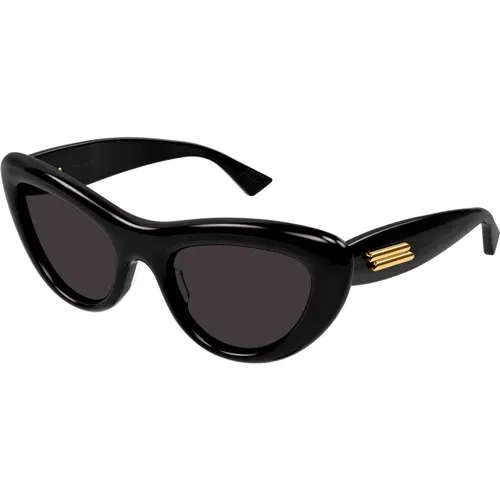 Bv1282S 001 Sunglasses , female, Sizes: 53 MM - Bottega Veneta - Modalova