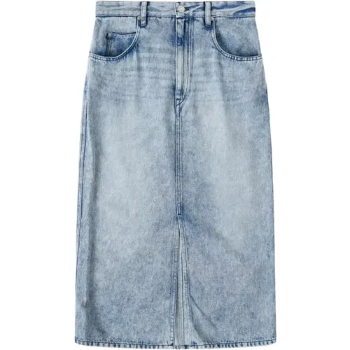 Denim Skirts , female, Sizes: XS, S - Isabel marant - Modalova