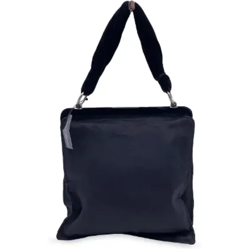 Pre-owned Canvas Handtaschen , Damen, Größe: ONE Size - Yves Saint Laurent Vintage - Modalova