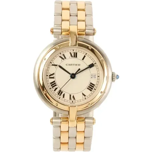 Pre-owned Metal watches , female, Sizes: ONE SIZE - Cartier Vintage - Modalova