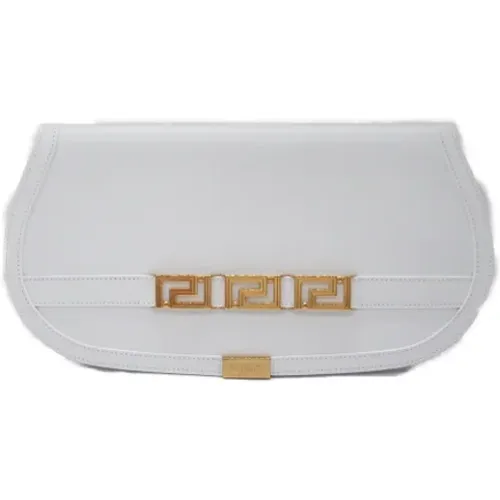 Pre-owned Leather clutches , female, Sizes: ONE SIZE - Versace Pre-owned - Modalova