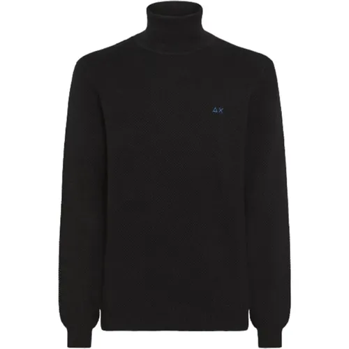 Classic Turtleneck Jumpers , male, Sizes: XL - Sun68 - Modalova