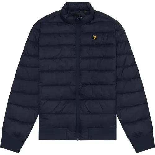 Steppjacke mit Stehkragen , Herren, Größe: L - Lyle & Scott - Modalova