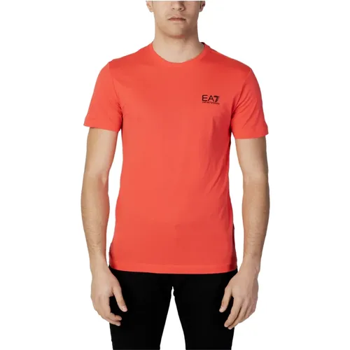 Logo Piccolo Mens T-Shirt , male, Sizes: 2XL - Emporio Armani EA7 - Modalova