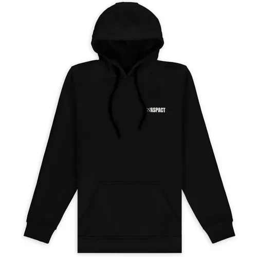 Schwarzer Xplode Hoodie - Trendy Design , Herren, Größe: L - Aspact - Modalova