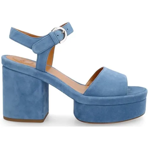 Platform Sandals , female, Sizes: 6 UK, 7 UK - Chloé - Modalova