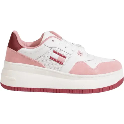 Retro Basket Damen Schuhe Kollektion , Damen, Größe: 39 EU - Tommy Hilfiger - Modalova