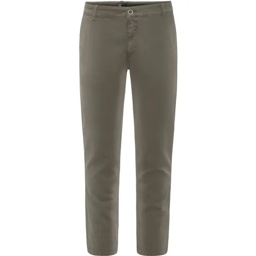 Trendige Slim Fit Chino Hose , Herren, Größe: W40 - BomBoogie - Modalova