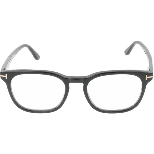 Modische Brille FT5868-B,Stylische Brille FT5868-B,Quadratische Mutige Brillensammlung,Stilvolle Brille FT5868-B,Stylische Brille Ft5868-B Schwarz - Tom Ford - Modalova