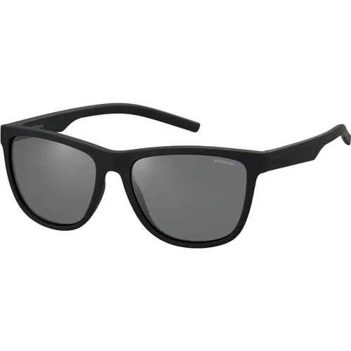 Schwarz/Graue Sonnenbrille PLD 6014/S , unisex, Größe: 56 MM - Polaroid - Modalova