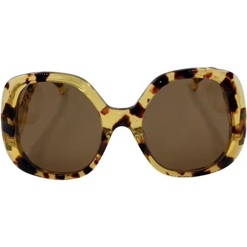 Wave Design Sunglasses , female, Sizes: ONE SIZE - Gucci - Modalova