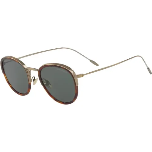Sonnenbrille,Sunglasses,Matt Schwarz/Graue Sonnenbrillen Gestelle - Giorgio Armani - Modalova
