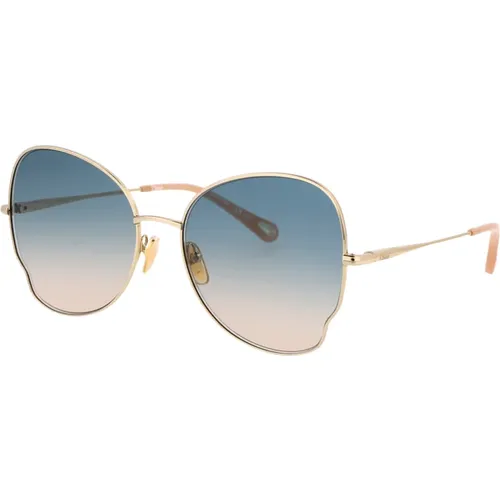 Stylish Sunglasses for Sunny Days , female, Sizes: 59 MM - Chloé - Modalova