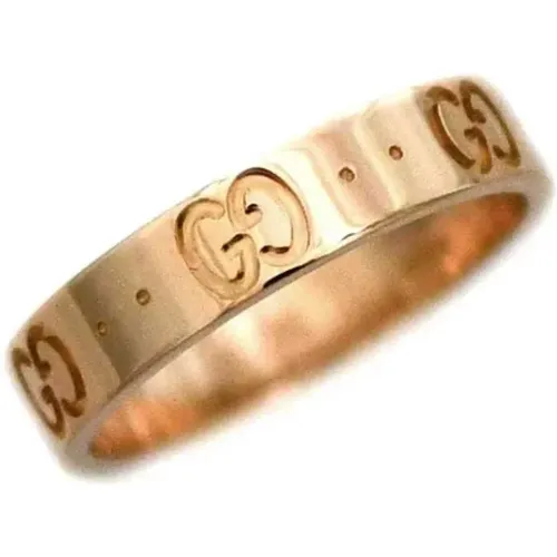 Pre-owned Gold rings , female, Sizes: ONE SIZE - Gucci Vintage - Modalova