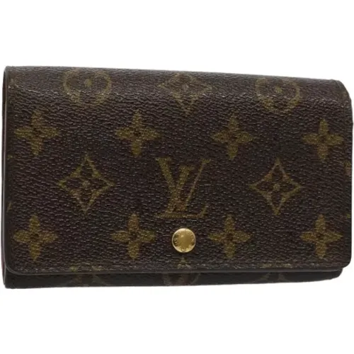 Pre-owned Canvas wallets , female, Sizes: ONE SIZE - Louis Vuitton Vintage - Modalova