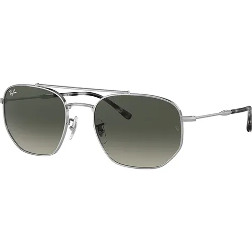 Stilvolle Silber Graue Sonnenbrille Rb3707 , unisex, Größe: 57 MM - Ray-Ban - Modalova