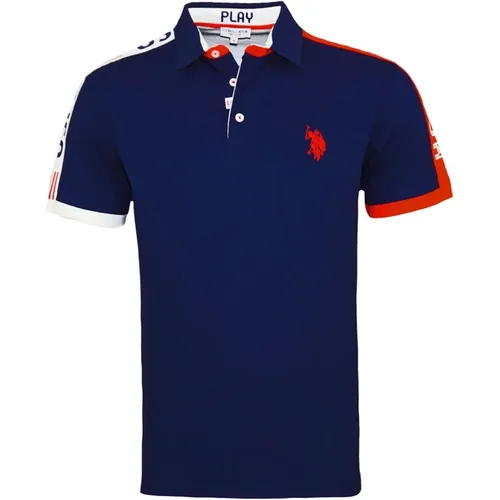 Sporty Cotton Polo Shirt - U.s. Polo Assn. - Modalova