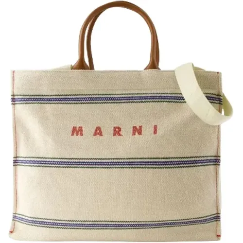 Pre-owned Cotton totes , female, Sizes: ONE SIZE - Marni Pre-owned - Modalova